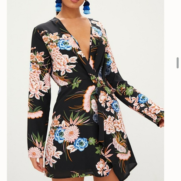 pretty little thing floral dress